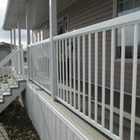 A deck installed by RAM Exteriors